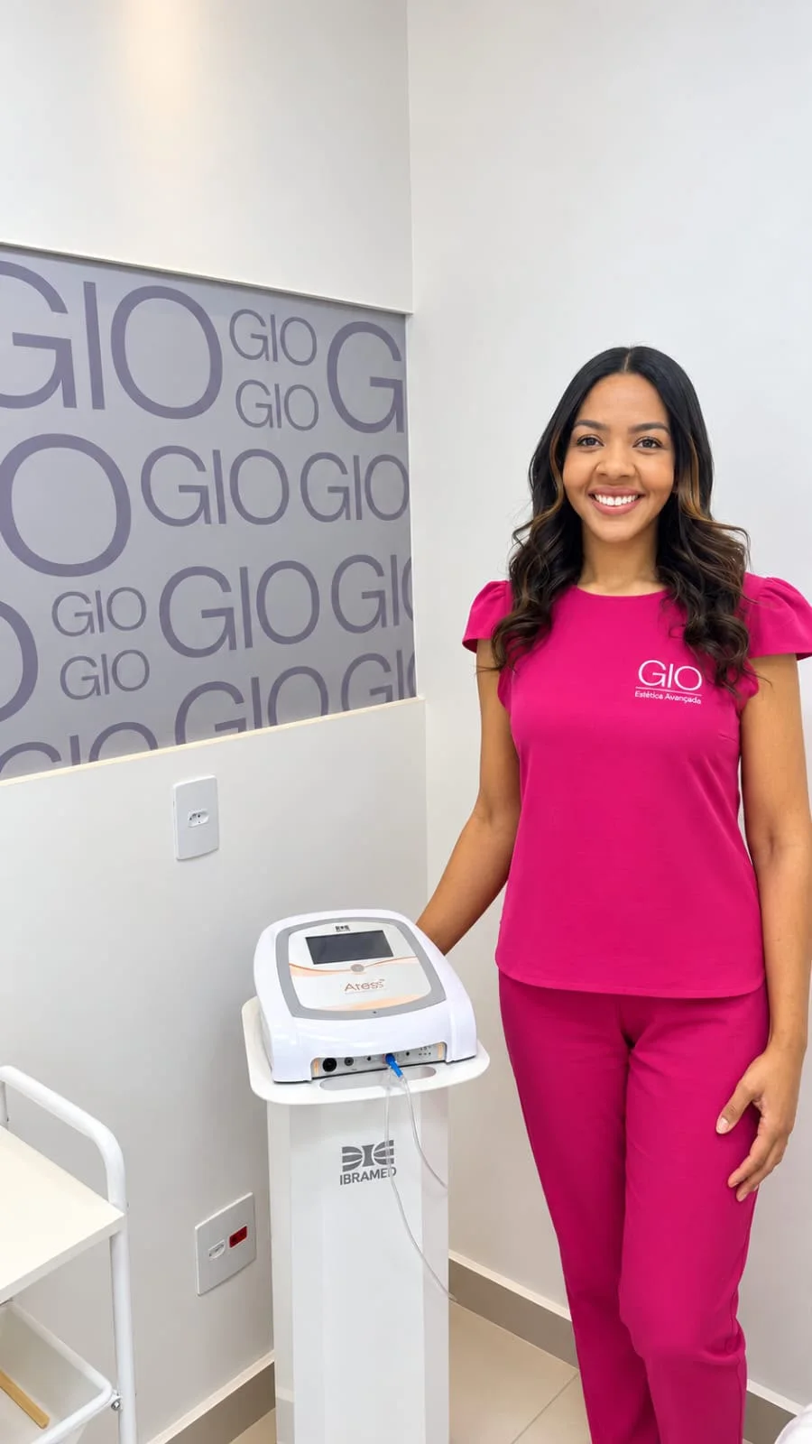 Luana Souza, sócia e especialista em estética da GIO